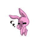 YASAGUREウサギ（個別スタンプ：36）