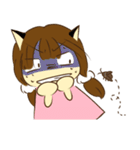 Chacha ＆ Her cats（個別スタンプ：8）