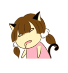 Chacha ＆ Her cats（個別スタンプ：12）