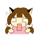 Chacha ＆ Her cats（個別スタンプ：26）