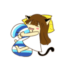 Chacha ＆ Her cats（個別スタンプ：39）