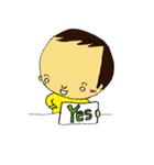 「でっかいTくん」と「ちっちゃいtくん」（個別スタンプ：11）