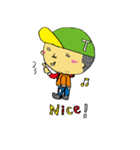 「でっかいTくん」と「ちっちゃいtくん」（個別スタンプ：14）