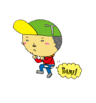 「でっかいTくん」と「ちっちゃいtくん」（個別スタンプ：36）