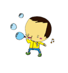 「でっかいTくん」と「ちっちゃいtくん」（個別スタンプ：37）