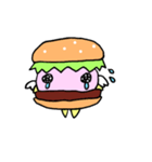 ハンバーガーの妖精「バーガーちゃん」（個別スタンプ：21）