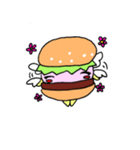 ハンバーガーの妖精「バーガーちゃん」（個別スタンプ：40）