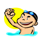 プールっこ（おとこの子Ver）（個別スタンプ：2）