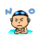 プールっこ（おとこの子Ver）（個別スタンプ：8）