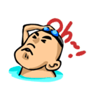プールっこ（おとこの子Ver）（個別スタンプ：15）