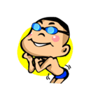 プールっこ（おとこの子Ver）（個別スタンプ：24）