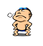 プールっこ（おとこの子Ver）（個別スタンプ：28）