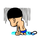 プールっこ（おとこの子Ver）（個別スタンプ：29）