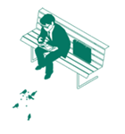 コミカルビジネスマン（個別スタンプ：34）