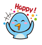 Happy penguin！（個別スタンプ：4）