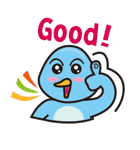 Happy penguin！（個別スタンプ：34）