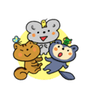 マルとポンとスー（個別スタンプ：35）