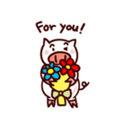 ぶたさんの時間（個別スタンプ：32）