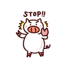 ぶたさんの時間（個別スタンプ：40）
