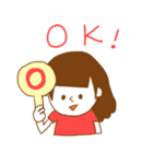 ★お仕事女子★my working day（個別スタンプ：7）