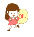 ★お仕事女子★my working day（個別スタンプ：16）