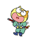 忍者のニャン太（個別スタンプ：14）