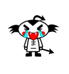 小あくま四ひき（個別スタンプ：15）