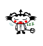 小あくま四ひき（個別スタンプ：35）