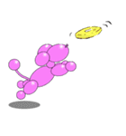 バルーンの犬 ココ ver.1（個別スタンプ：24）