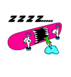 モンスターマウスとスケートボード達（個別スタンプ：18）