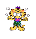 Crazy Genki Tiger（個別スタンプ：37）