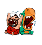 Cave Duo's Prehistoric Fun（個別スタンプ：6）