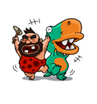 Cave Duo's Prehistoric Fun（個別スタンプ：23）