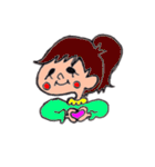 まったり女の子（個別スタンプ：2）