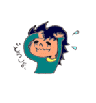 まったり女の子（個別スタンプ：3）