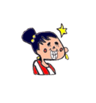 まったり女の子（個別スタンプ：5）