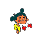まったり女の子（個別スタンプ：7）