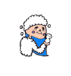 まったり女の子（個別スタンプ：9）