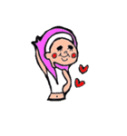 まったり女の子（個別スタンプ：11）