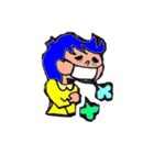 まったり女の子（個別スタンプ：12）