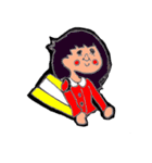 まったり女の子（個別スタンプ：15）