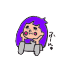 まったり女の子（個別スタンプ：19）