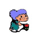 まったり女の子（個別スタンプ：35）