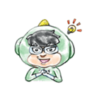 Justice Green man（個別スタンプ：5）