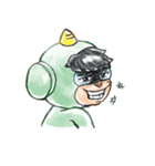 Justice Green man（個別スタンプ：12）