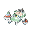 Justice Green man（個別スタンプ：15）