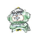 Justice Green man（個別スタンプ：18）
