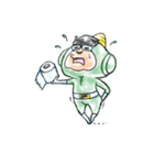 Justice Green man（個別スタンプ：20）