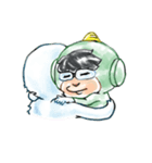Justice Green man（個別スタンプ：26）