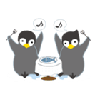 双子ペンギンPee ＆ Chee（個別スタンプ：4）